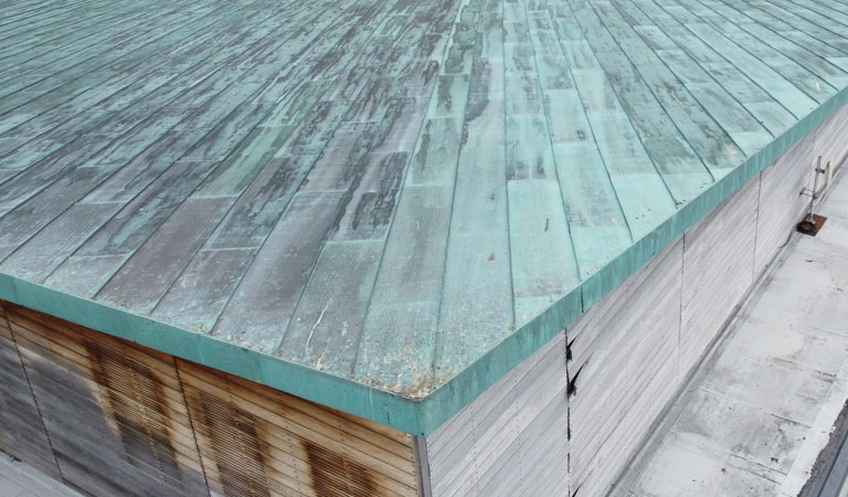 KME TECU Patina Copper Roofing Scotland