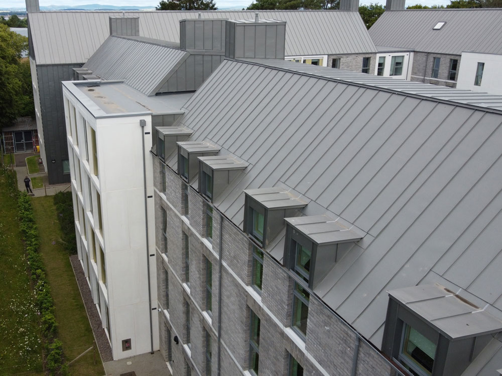 QUARTZZINC VMZINC Zinc Roofing Glasgow, Scotland Metal Roofing